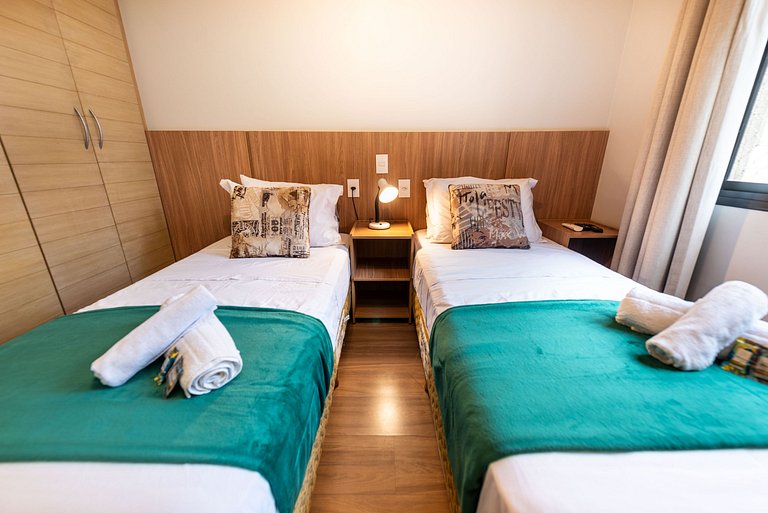 MM/1204-Flat 2Q Mercure Moema Próx. Congonhas