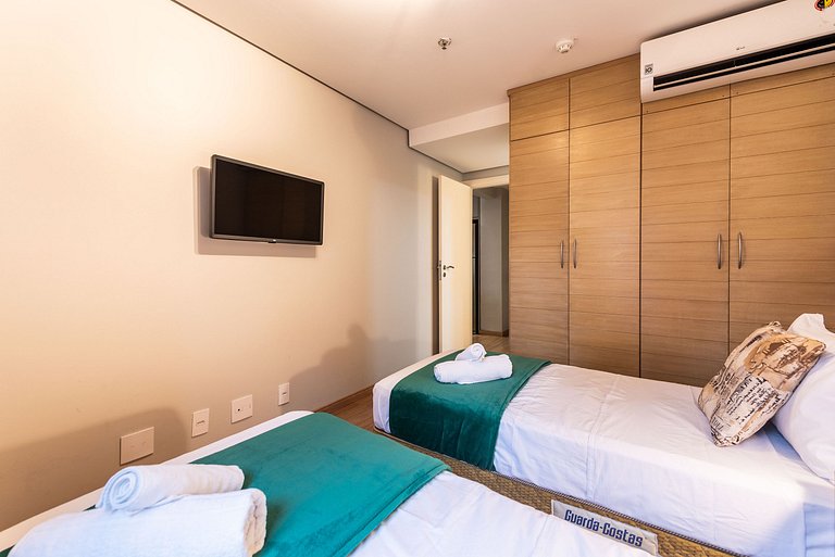 MM/1204-Mercure Times Square com 2 quartos+Vaga+Ar