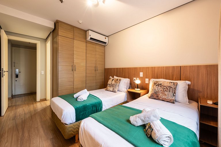 MM/1204-Flat 2Q Mercure Moema Próx. Congonhas