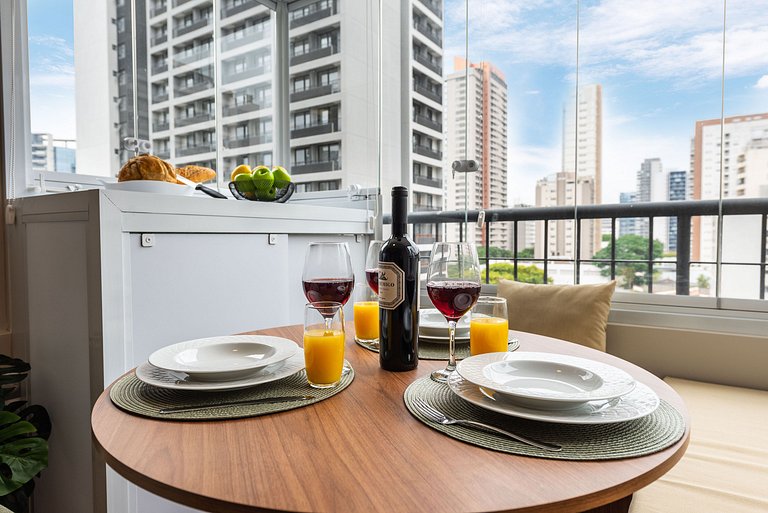 VB/612-2 min Faria Lima+Quarto pvt+A/C+Lava&Seca