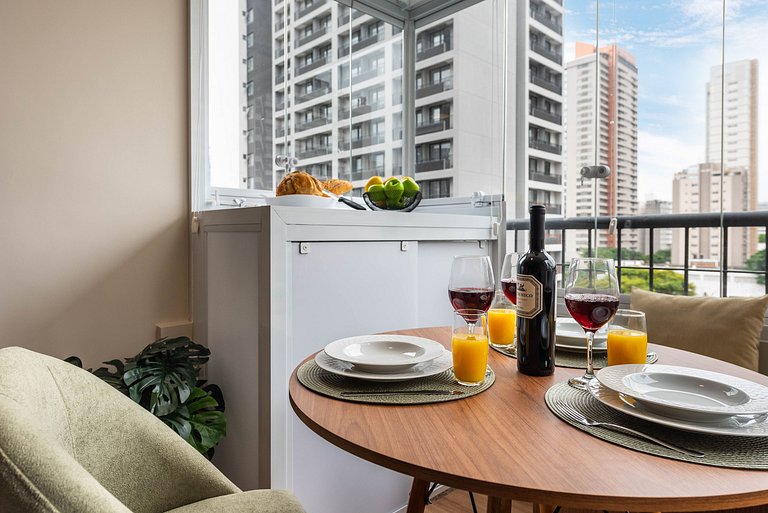 VB/612-2 min Faria Lima+Quarto pvt+A/C+Lava&Seca