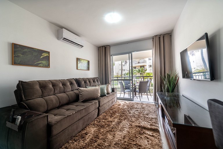M1/103- 2Q Casal+Vaga+WiFi p/ 6P MorumBIS&Einsten