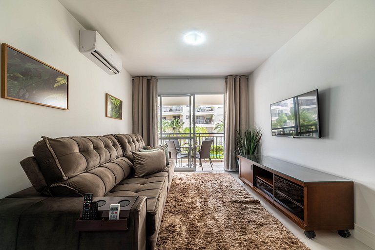 M1/103- 2Q Casal+Vaga+WiFi p/ 6P MorumBIS&Einsten