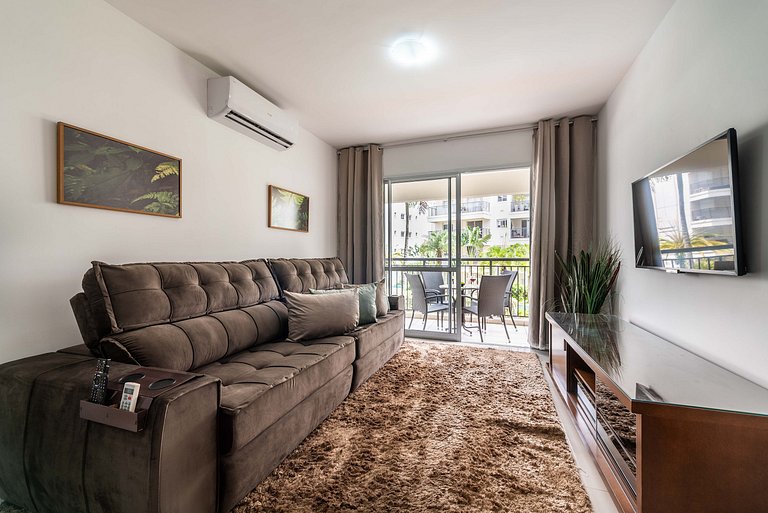 M1/103-Apto Einstein para 6 pessoas com cama King