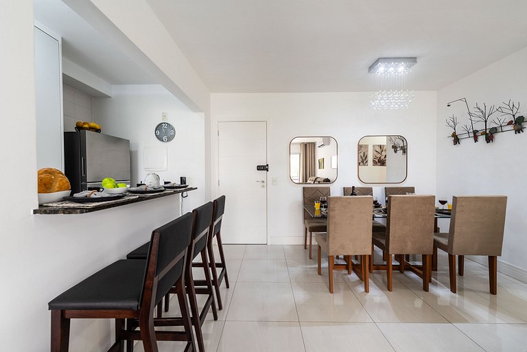M1/103- 2Q Casal+Vaga+WiFi p/ 6P MorumBIS&Einsten