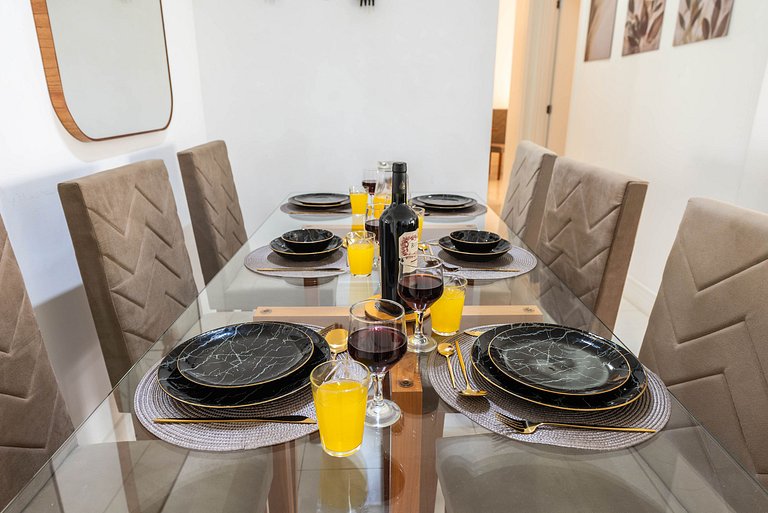 M1/103-Apto Einstein para 6 pessoas com cama King