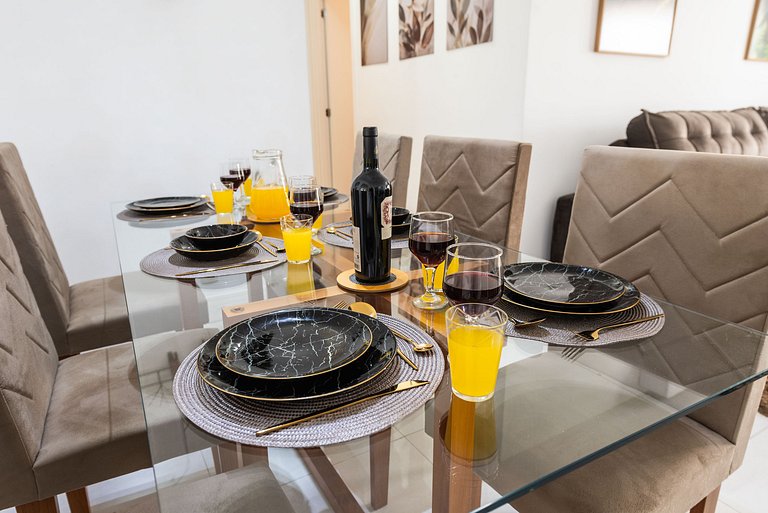 M1/103-Apto Einstein para 6 pessoas com cama King