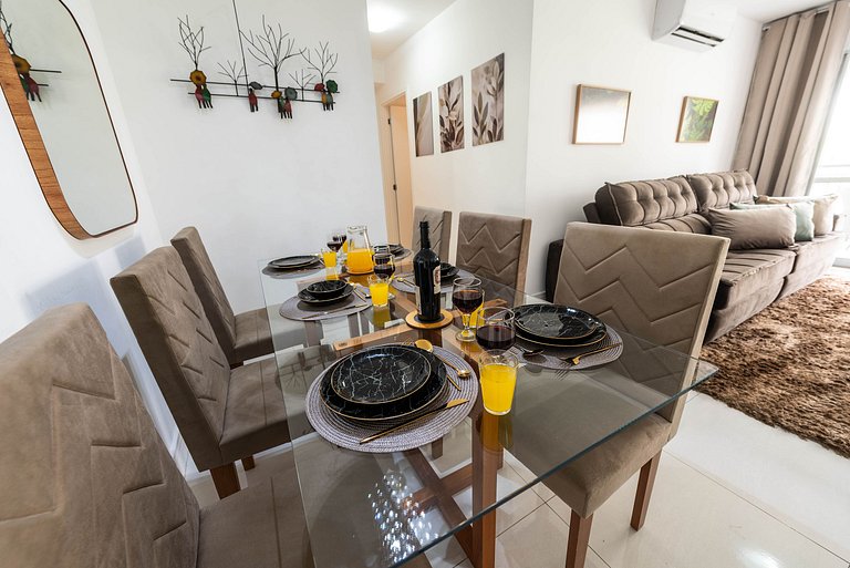 M1/103- 2Q Casal+Vaga+WiFi p/ 6P MorumBIS&Einsten