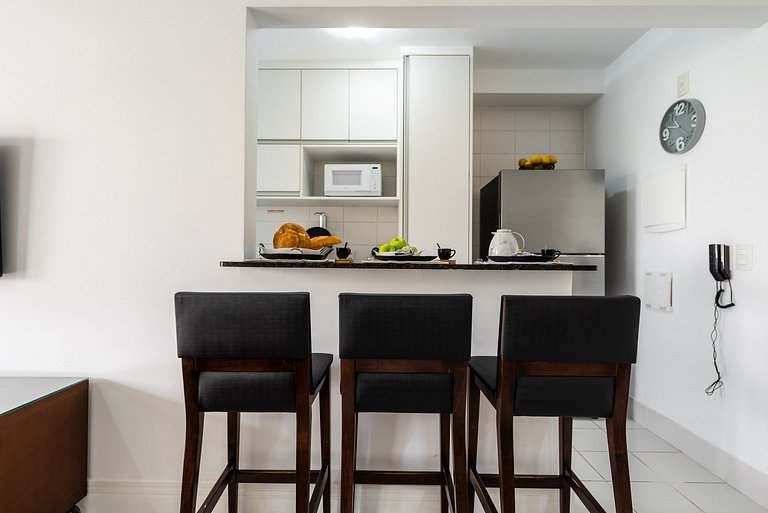 M1/103- 2Q Casal+Vaga+WiFi p/ 6P MorumBIS&Einsten