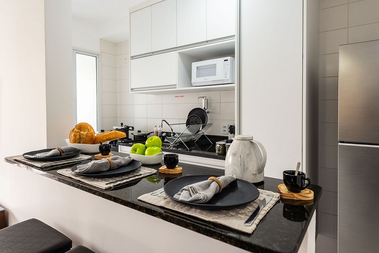 M1/103- 2Q Casal+Vaga+WiFi p/ 6P MorumBIS&Einsten