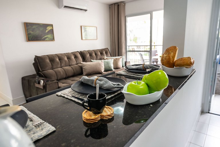M1/103- 2Q Casal+Vaga+WiFi p/ 6P MorumBIS&Einsten