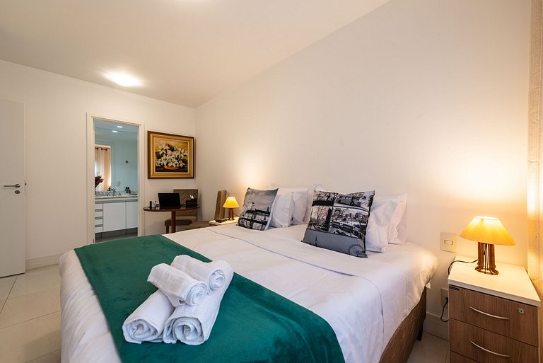 M1/103-Apto Einstein para 6 pessoas com cama King