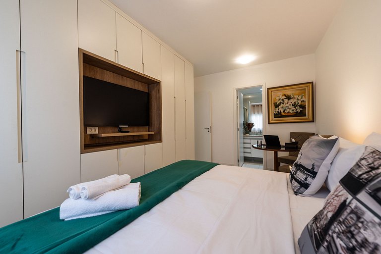 M1/103-Apto Einstein para 6 pessoas com cama King