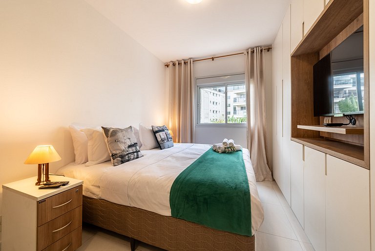 M1/103-Apto Einstein para 6 pessoas com cama King