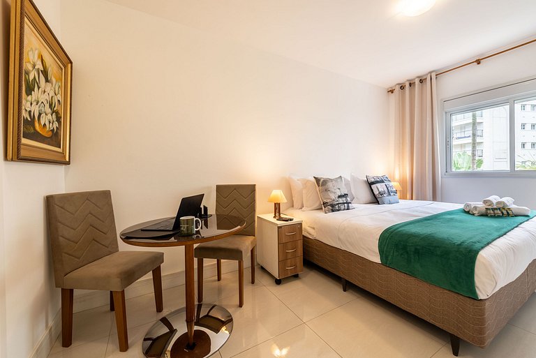 M1/103- 2Q Casal+Vaga+WiFi p/ 6P MorumBIS&Einsten