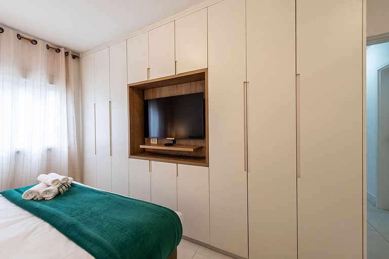 M1/103- 2Q Casal+Vaga+WiFi p/ 6P MorumBIS&Einsten