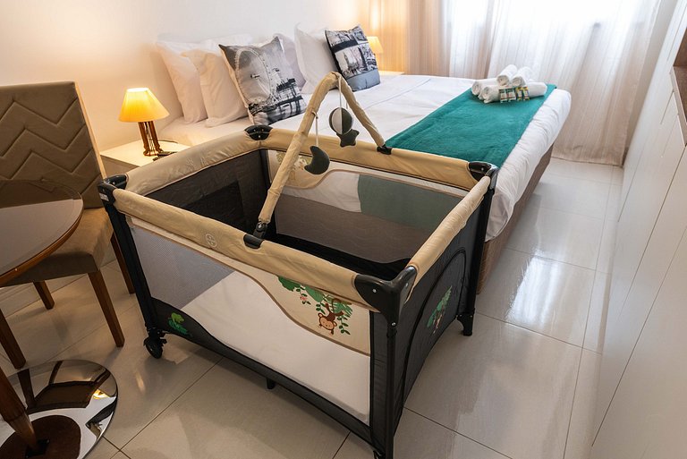 M1/103-Apto Einstein para 6 pessoas com cama King