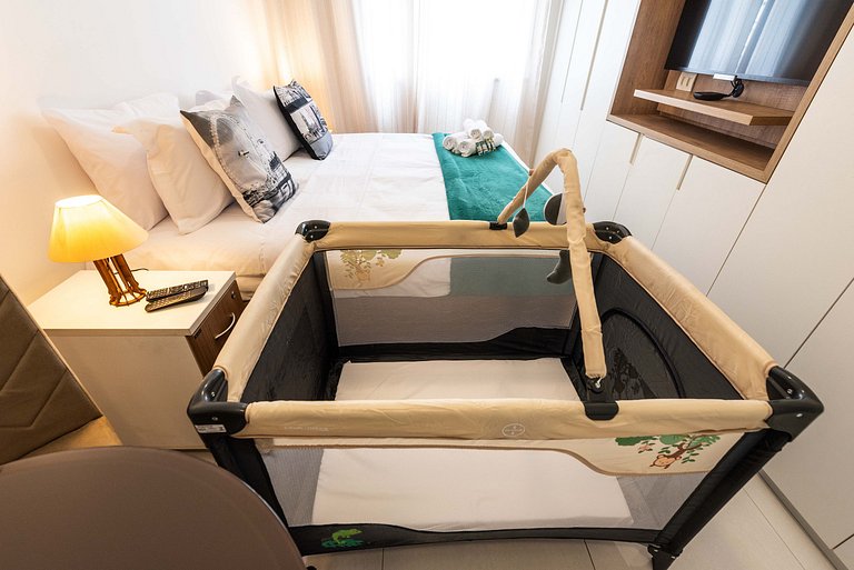 M1/103-Apto Einstein para 6 pessoas com cama King