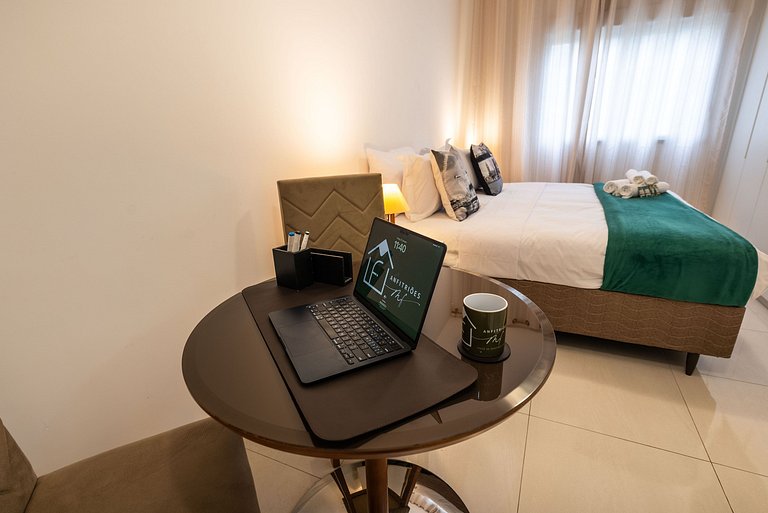 M1/103- 2Q Casal+Vaga+WiFi p/ 6P MorumBIS&Einsten