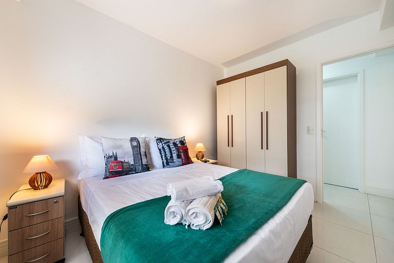 M1/103-Apto Einstein para 6 pessoas com cama King