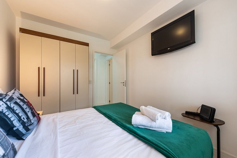 M1/103- 2Q Casal+Vaga+WiFi p/ 6P MorumBIS&Einsten