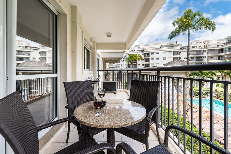 M1/103-Apto Einstein para 6 pessoas com cama King