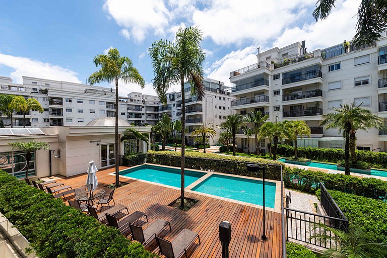 M1/103-Apto Einstein para 6 pessoas com cama King