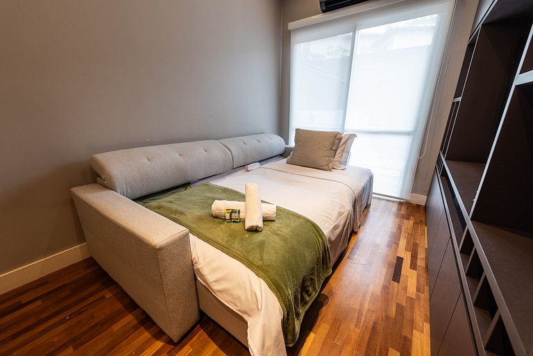 A6/G04-Garden 2 quartos e churrasqueira - Morumbis