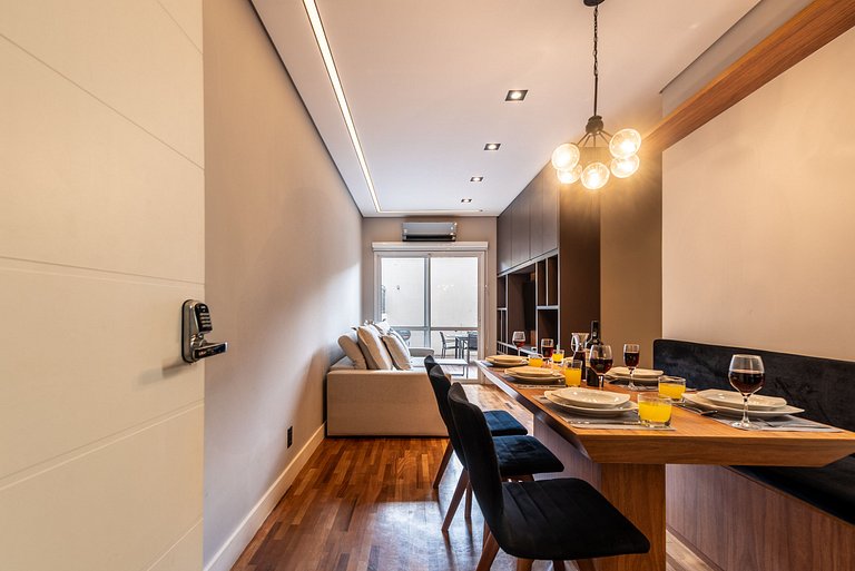 A6/G04-Garden 2 quartos e churrasqueira - Morumbis