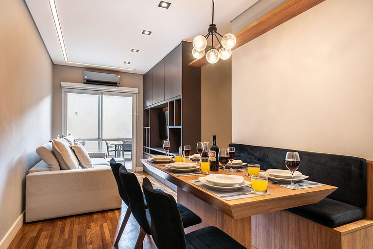 A6/G04-Garden 2 quartos e churrasqueira - Morumbis