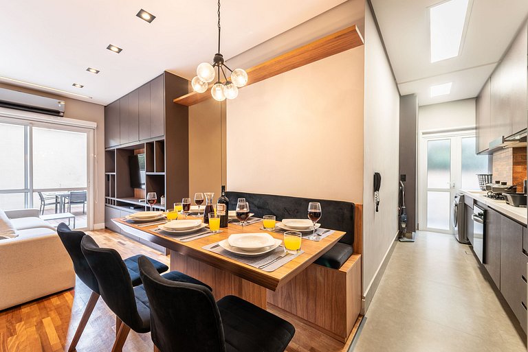 A6/G04-Garden 2 quartos e churrasqueira - Morumbis