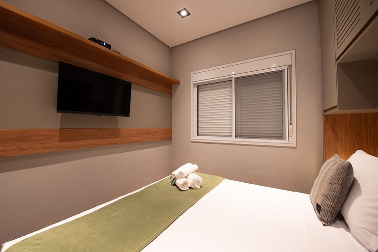 A6/G04-Garden 2 quartos e churrasqueira - Morumbis