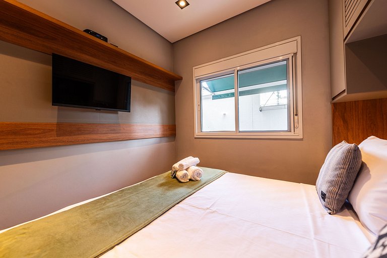 A6/G04-Garden 2 quartos e churrasqueira - Morumbis