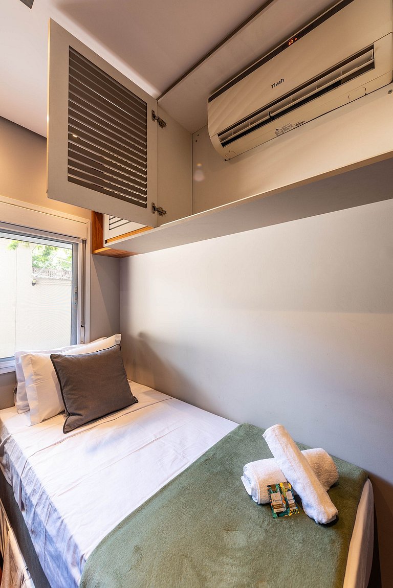 A6/G04-Garden 2 quartos e churrasqueira - Morumbis