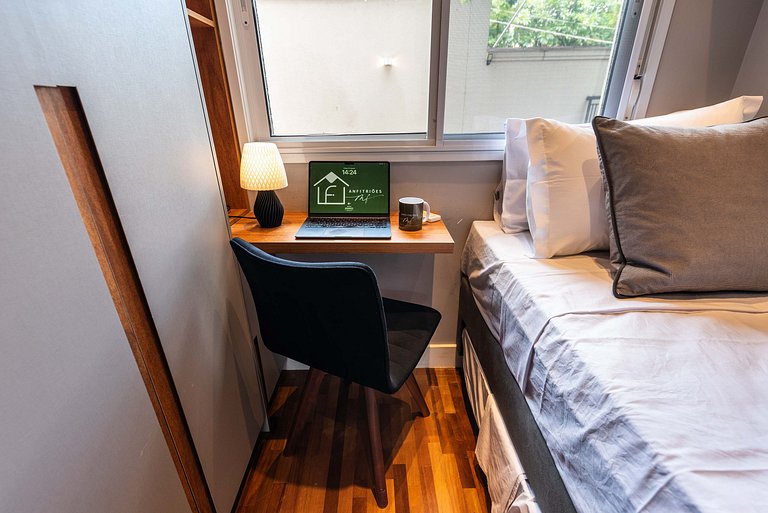 A6/G04-Garden 2 quartos e churrasqueira - Morumbis