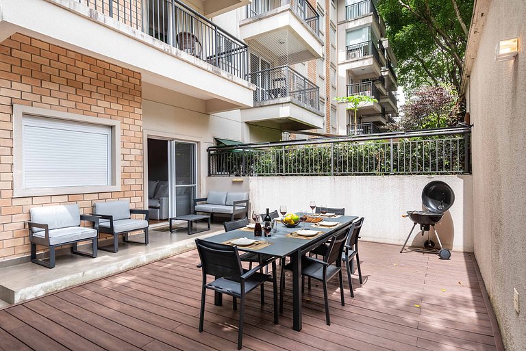 A6/G04-Garden 2 quartos e churrasqueira - Morumbis