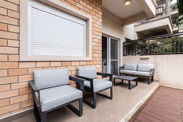 A6/G04-Garden 2 quartos e churrasqueira - Morumbis