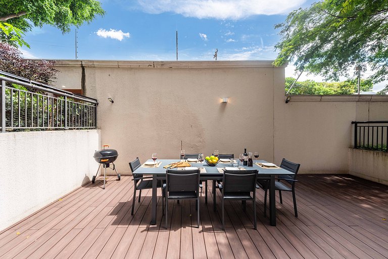 A6/G04-Garden 2 quartos e churrasqueira - Morumbis