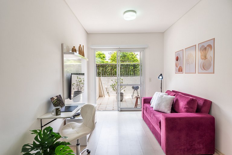 A1/G11-Garden 2 quartos e churrasqueira Morumbis