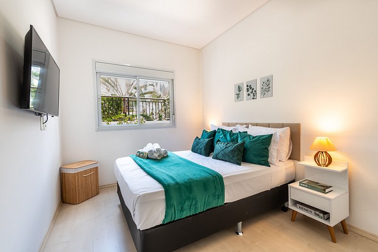 A1/G11-Garden 2 quartos e churrasqueira Morumbis