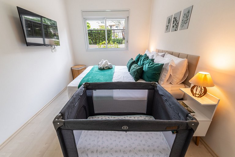 A1/G11-Garden 2 quartos e churrasqueira Morumbis