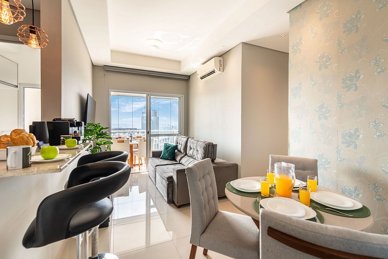 TA/2101-Faria Lima com 2Q, Piscina, 1 Vaga, AC