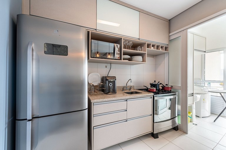 TA/2101-Faria Lima com 2Q, Piscina, 1 Vaga, AC