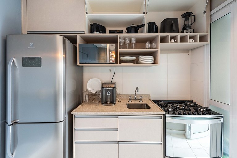 TA/2101-Faria Lima com 2Q, Piscina, 1 Vaga, AC