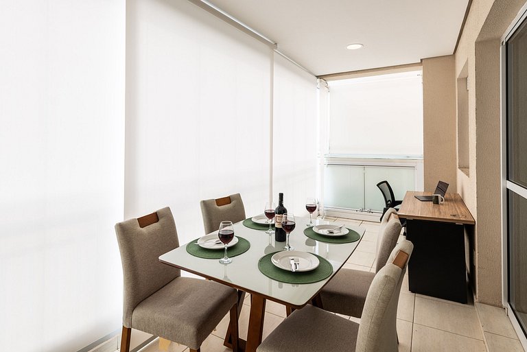 TA/2101-Faria Lima com 2Q, Piscina, 1 Vaga, AC