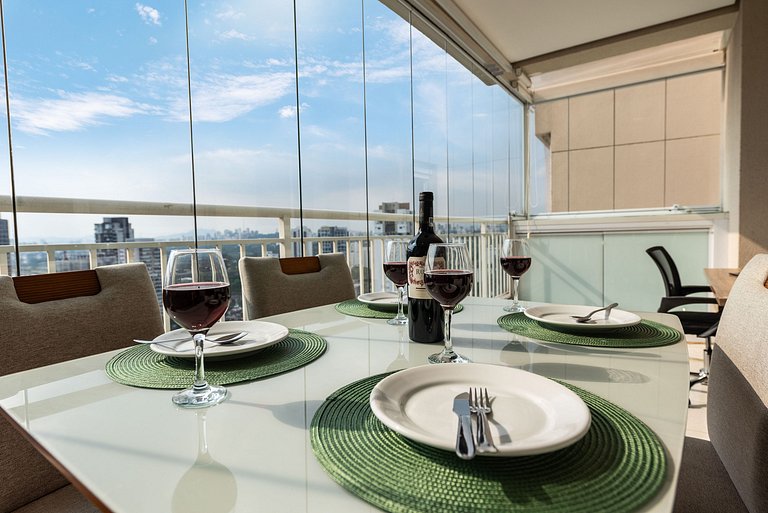 TA/2101-Faria Lima com 2Q, Piscina, 1 Vaga, AC