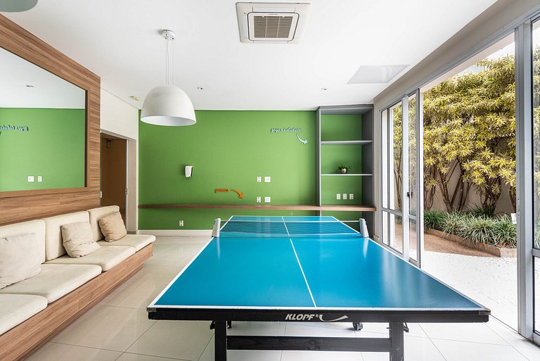 TA/2101-Faria Lima com 2Q, Piscina, 1 Vaga, AC