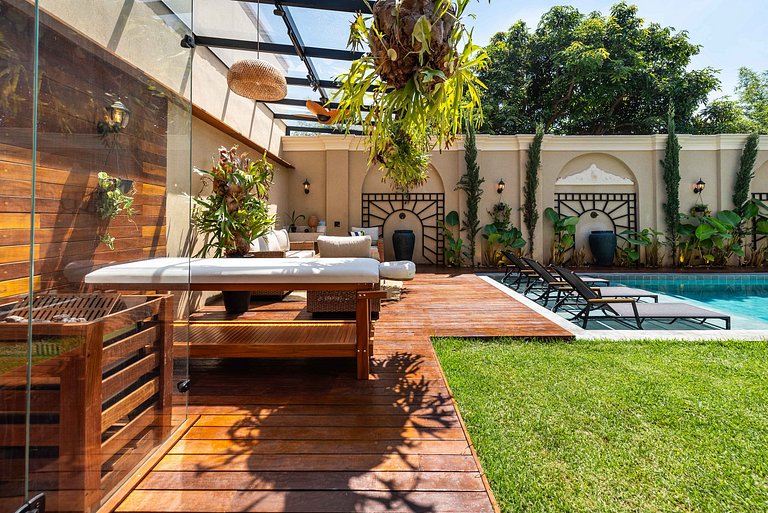 CG/144-Mansão Luxo c/ Piscina e Spa Jd Guedala