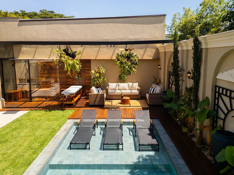 CG/144-Mansão Luxo c/ Piscina e Spa Jd Guedala