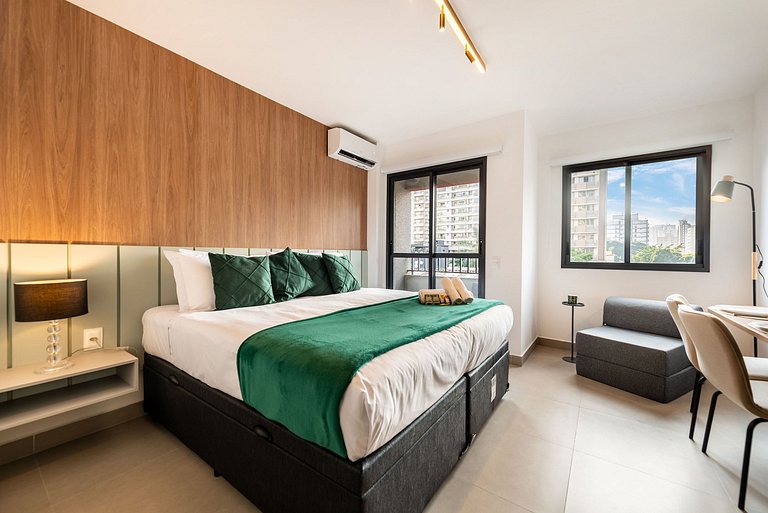 TM/313-Studio completo Próximo ao Metrô Eucaliptos